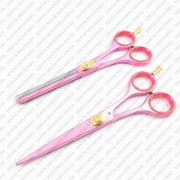 Ensemble de ciseaux de coiffure professionnels 2 pièces, ciseaux de coupe de cheveux pour salon de coiffure, ciseaux en acier inoxydable, instrument chirurgical