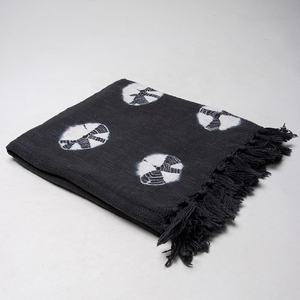 New Arrival Eco-friendly Custom Cotton Plain Tie Dye <b>Throw</b> <b>Blanket</b> Cotton For Home Use - Product Image 3