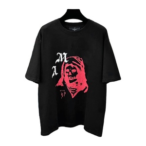 Precio de fábrica directo Camisetas de manga corta con estilo Diseños impresos personalizados 100% Poliéster Algodón O-cuello Medias mangas tejidas formales - Product Image 1