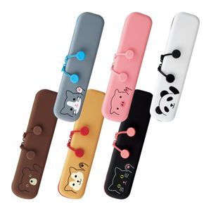 Lihitlab Dễ Thương Kawaii Nhật Bản Động Vật Thiết Kế 2-Cách Đôi Dây Kéo Bút Chì Trường Hợp Đặt Hàng Số Lượng Lớn Cho Văn Phòng Phẩm Bàn Chải Đánh Răng Trường Hợp Du Lịch Sử Dụng - Product Image 1