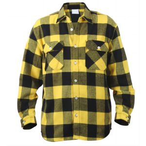 Custom Logo Men's Sherpa Fleece Lined Flannel Shirt Jacket for Men Warm <b>Brushed</b> Plaid Shirt Jackets - Product Image 1
