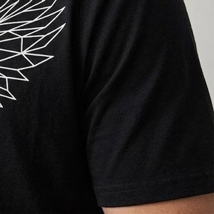 T-shirts personnalisés en gros pour hommes, 100 % coton et polyester, haute qualité, respirants, article très vendu pour l'été - Product Image 5