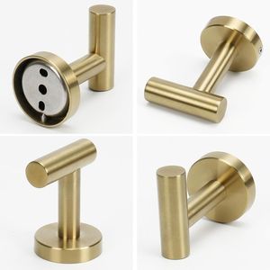 Ganci per Asciugamani in Acciaio Inox SUS 304 Resistenti, Gancio Porta Accappatoio per Bagno, Soggiorno, Hotel, Cucina, Garage - Product Image 2