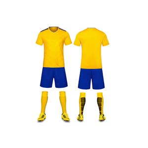 Nouvelle Arrivée Maillots de Football Respirants Anti-Bactériens à Col Court 100% Polyester Maille Personnalisable Nom d'Équipe Service OEM pour Club - Product Image 5