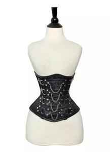 เสื้อครอเซ็ทวินเทจสำหรับผู้หญิง เซ็กซี่ กระชับสัดส่วน ระบายอากาศได้ดี ดีไซน์ทันสมัย ผ้าปักลาย สำหรับสาวพลัสไซส์ - Product Image 4