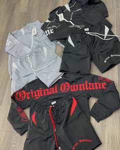 ชุดเซ็ตเสื้อแจ็คเก็ตวินด์เบรกเกอร์พิมพ์ลายระบายอากาศได้ดี แขนสั้น สไตล์ลำลอง ทรงปกติ ยูนิเซ็กส์ คอลเลคชั่น High Street Wear 2026 พร้อมกางเกงขาสั้นสำหรับฤดูใบไม้ร่วง - Product Image 4