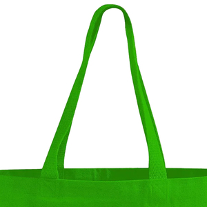 Sac fourre-tout en toile de coton de haute qualité avec poignées allongées pour un portage confortable à l'épaule - Product Image 4