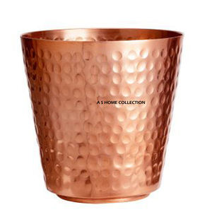 High Quality Tooth Brush <b>Holder</b> Copper Design <b>Hammered</b> Texture Classic Modern Style for Sale Bathroom Use - Product Image 1