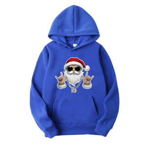 Sweat-shirt à capuche imprimé graphique 100 % coton pour homme, streetwear personnalisé, pull molletonné épais, décontracté, style urbain - Product Image 2