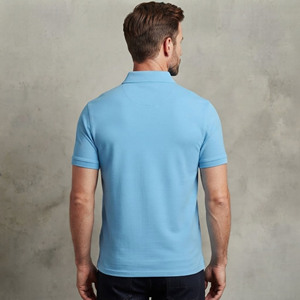 Polo homme slim fit OEM, manches courtes, 100% coton, séchage rapide, respirant, vêtements d'été, haute qualité. - Product Image 3