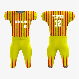 Proveedor OEM Directo de Fábrica, Uniforme de Fútbol Americano Personalizado, Uniforme de Fútbol Americano de Primera Calidad, Ropa Deportiva para Equipos, Camiseta de Fútbol - Product Image 5