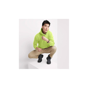 Sudadera con Capucha Lisa Color Borgoña para Hombre, Sudadera Informal de Forro Polar, Prenda Personalizada OEM - Product Image 6