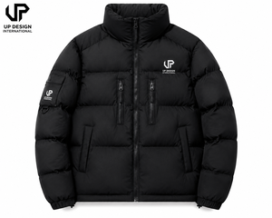 Veste d'hiver matelassée pour homme, épaisse et isolante, en polyester, style décontracté pour l'extérieur, fabricant OEM ODM - Product Image 2