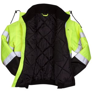 Chaqueta de Trabajo Impermeable de Alta Visibilidad para Hombre, Reflectante, de Invierno, para Seguridad en la Construcción, 2026 - Product Image 5