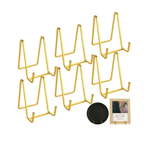 Support de plaque en laiton pour cadre photo de bureau, présentoir de certificat, support de plaque créatif pour table - Product Image 6