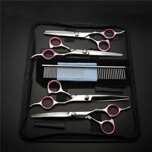 Kit de Toilettage pour Animaux de Compagnie : Ciseaux et Outils de Tonte Personnalisés pour Chiens et Chats, Ensemble de Toilettage Premium en Acier Inoxydable - Product Image 3