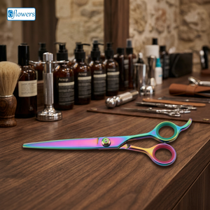 Tijeras para el cuidado de mascotas de acero inoxidable, tijeras de adelgazamiento para cortar el cabello con hoja afilada para mascotas, corte de pelo profesional para mascotas - Product Image 3