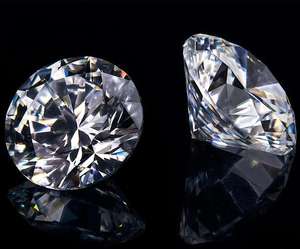 Diamants synthétiques en vrac les moins chers 0,01-2 carats VVS1 ronds CVD, diamants cultivés en laboratoire CVD, diamants véritables - Product Image 4