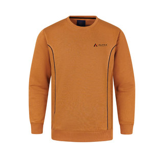 เสื้อสเวตเชิ้ตผู้ชาย คอโอ ผ้าฟลีซ 100% ผ้าฝ้าย ทรงปกติ สีพื้น เป็นมิตรกับสิ่งแวดล้อม ระบายอากาศได้ดี สวมใส่สบาย - Product Image 1
