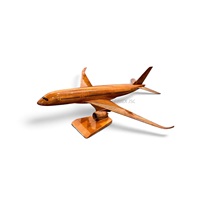 Maquette d'avion civil haut de gamme en bois, modèle réduit Airbus A320/A330/A350/A380, décoration de table, directement de l'usine du Vietnam