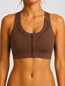 HMA SPORTS APPAREL Women's Light <b>Blue</b> Racerback Sports <b>Bra</b> Scoop Neck Mesh Detail Breathable High Support Seamless Eco-Friendly - Product Image 5