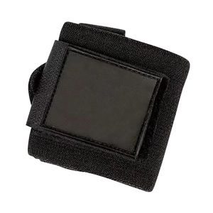 Bandes de poignet larges noires robustes pour haltérophilie, stabilité accrue, powerlifting, soutien professionnel pour la salle de sport - Product Image 4