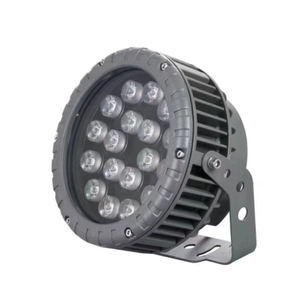 ไฟส่องสว่าง LED อลูมิเนียม 2700K แสงเดย์ไลท์ IP65 ปรับได้ น้ำหนักเบา ติดผนัง สำหรับสวนกลางแจ้ง ความสว่างสูง 120lm/w - Product Image 1