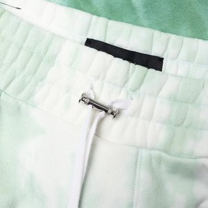 Pantalones Cortos Tie Dye para Hombre con Logotipo Personalizado, Casuales, de Verano, Estilo Urbano, Transpirables, Mezcla de Algodón, con Cordón Ajustable, para Playa y Gimnasio - Product Image 5