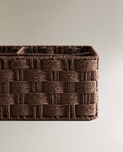 Seagrass storage basket with 3 compartments Handmade Storage Basket Wholesale eco-friendly Made Viet Nam - Product Image 5