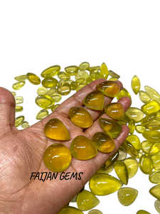 พลอยเลมอนควอตซ์ธรรมชาติ รูปทรงคละแบบ คุณภาพสูง สำหรับทำเครื่องประดับ FAIJAN GEMS Z46 ตรวจสอบโดยบุคคลที่สาม - Product Image 5
