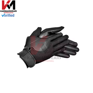 Guantes de Equitación de Cuero Transpirables para Niños y Adultos, Venta Caliente del Fabricante, Guantes Ecuestres Profesionales con Logotipo Personalizado - Product Image 4