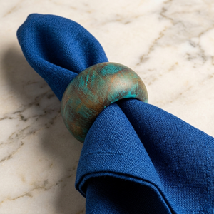 Handcrafted Carved Wooden Napkin Ring <b>Rustic</b> Farmhouse <b>Dining</b> <b>Table</b> Decor Accessory for Modern <b>Table</b> <b>Settings</b> - Product Image 4