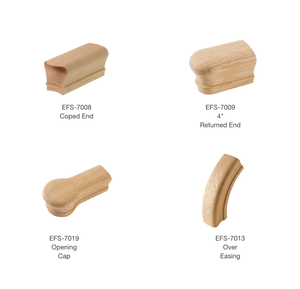 Barandal de Madera Tradicional, 2-1/4 X 2-3/8 X 1-1/2 Pulgadas, Piezas de Madera Sólida para Escaleras, Fácil Instalación - Product Image 6