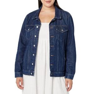 Chaqueta vaquera deshilachada rasgada de otoño 2024 para mujer, venta al por mayor, Rosa reversible con botones lavados y bolsillo - Product Image 1