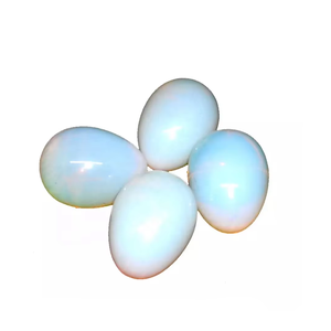 Huevo Yoni de Opalita Natural, Piedra Semipreciosa de Jade para Protección Energética, Ejercicio Vaginal, Tallado con Diseño Feng Shui - Product Image 4