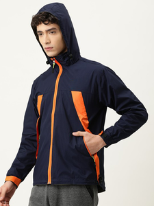 Vestes coupe-vent d'entraînement personnalisées pour hommes, vestes imperméables coupe-vent pour hommes, avec la meilleure qualité à prix abordable, meilleurs services OEM pour hommes - Product Image 2