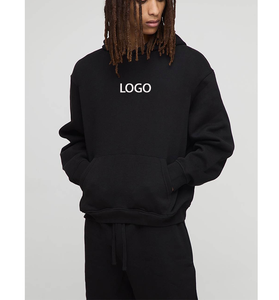 Conjunto de Sudadera con Capucha y Pantalones Deportivos Personalizados con Logotipo, Ropa Deportiva Moderna para Parejas, Traje Deportivo de Otoño para Hombre, 2 Piezas - Product Image 2