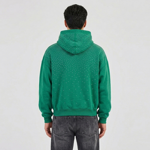 Causal Wear <b>Rhinestone</b> Hoodie Customized Color <b>Rhinestone</b> Hoodie Soft <b>Fabric</b> Factory Made <b>Rhinestone</b> Hoodie - Product Image 2