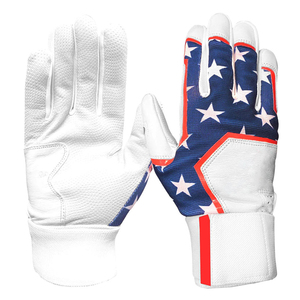 Guantes de Bateo de Béisbol y Sóftbol de Última Generación, Servicio OEM, Guantes de Bateo de Béisbol de Cuero Genuino con Puño Largo - Product Image 1