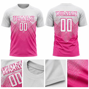 OEM Sublimation Football Jersey <b>Custom</b> Personalized Casual Style 100 Percent Polyester Fleece Team Name Number Printed Shirt - Product Image 3