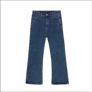 Jeans de Mezclilla para Hombre - Versión Coreana, Lavado Claro, Pierna Recta, Casual, Cintura Media, Transpirables, Varios Colores, que Estilizan la Pierna - Product Image 6