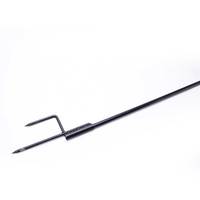 Postes de Fibra de Vidrio Duraderos de 1250 mm, Fáciles de Instalar, Resistentes a la Intemperie, de Alta Resistencia, Modernos y Naturales para Cercas de Pollos