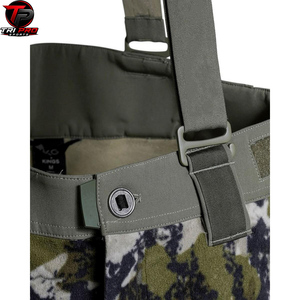 Salopette de chasse camouflage montagne pour homme, taille haute, avec poches latérales zippées et renforcées, et chevilles renforcées - Product Image 5