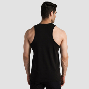 เสื้อกล้ามผู้ชายผ้าฝ้าย100% พรีเมี่ยมระบายอากาศได้ดีปรับแต่งได้ - Product Image 2