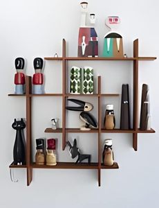 Étagère murale en métal noir à 3 niveaux pour rangement et présentation intérieure, idéale pour la décoration de la maison - Product Image 5