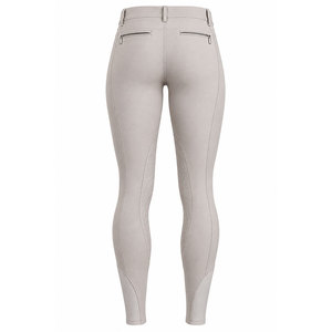 Pantalones de equitación para mujer, cintura alta, agarre de silicona, elásticos en 4 direcciones, transpirables, de poli-spandex, leggings personalizados para montar a caballo - Product Image 2