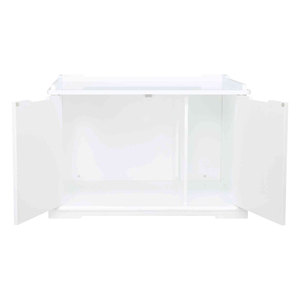 Armoire de salle de bain pour chat XL blanche 75 51 53 cm Catégorie de produit pour accessoires de litière pour chat - Product Image 2