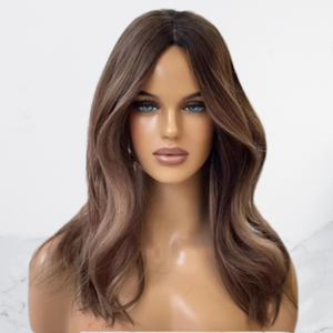 100% Human Hair Long <b>Wig</b> Soft Silky Full Density <b>Wig</b> - Product Image 1