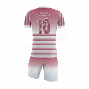 Último Diseño Personalizable de Camiseta y Pantalones Cortos de Fútbol, Logotipo y Color Personalizados para Adultos - Servicio OEM/ODM, Ligeros - Product Image 5