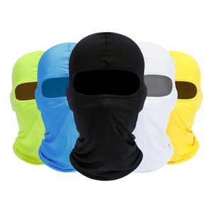 Pasamontañas Unisex de Color Sólido, Transpirable, Ligero, Estilo Deportivo para Adultos, Uso en las Cuatro Estaciones, 100% Poliéster - Product Image 5